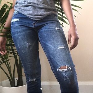 FOREVER21 DARK DENIM JEANS